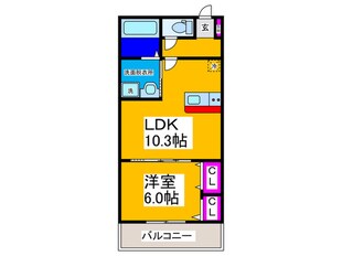 REGIES堺七道の物件間取画像